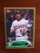 2012 Topps Update Gold #US42 Yoenis Cespedes