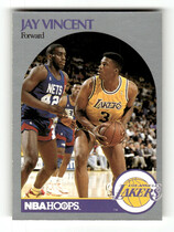 1990 NBA Hoops Hoops #161 Jay Vincent