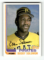 1982 Topps Base Set #73 Buddy Solomon