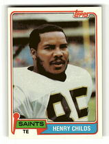 1981 Topps Base Set #126 Henry Childs