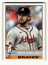 2025 Topps Heritage #58 Spencer Schwellenbach