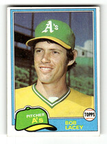1981 Topps Base Set #481 Bob Lacey