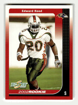 2002 Score Base Set #324 Edward Reed