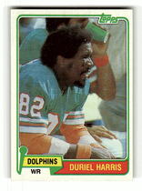 1981 Topps Base Set #527 Duriel Harris