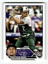 2023 Topps Base Set #122 Yonathan Daza