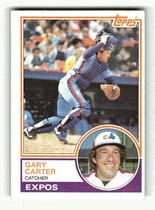 1983 Topps Base Set #370 Gary Carter