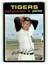 1971 Topps Base Set #316 Fred Scherman