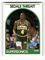 1989 NBA Hoops Hoops #287 Sedale Threatt