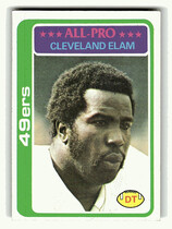 1978 Topps Base Set #170 Cleveland Elam