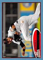 2012 Topps Wal Mart Blue Border Series 2 #585 Jimmy Paredes