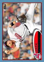2012 Topps Wal Mart Blue Border Series 2 #541 Jack Hannahan