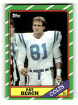 1986 Topps Base Set #320 Pat Beach
