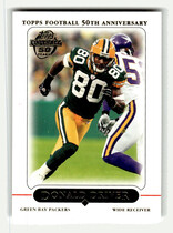 2005 Topps Base Set #58 Donald Driver