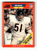 1989 Pro Set Announcers #15 Dick Butkus