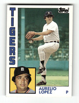 1984 Topps Base Set #95 Aurelio Lopez