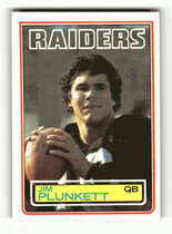 1983 Topps Base Set #307 Jim Plunkett