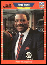 1989 Pro Set Announcers #13 James Brown