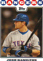 2008 Topps Base Set Series 2 #439 Josh Hamilton