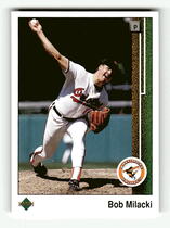 1989 Upper Deck Base Set #735 Bob Milacki