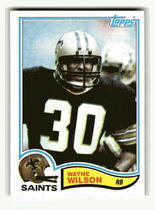 1982 Topps Base Set #414 Wayne Wilson