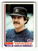 1982 Topps Base Set #334 Aurelio Rodriguez