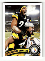 2011 Topps Base Set #216 Pittsburgh Steelers|Ike Taylor