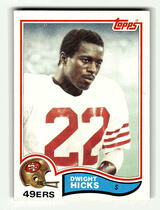 1982 Topps Base Set #485 Dwight Hicks