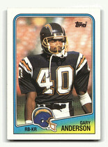 1988 Topps Base Set #205 Gary Anderson