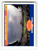 1989 Score Base Set #652 Wrigley Field