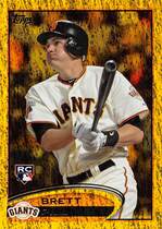 2012 Topps Gold Sparkle Series 1 #70 Brett Pill