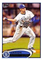 2012 Topps Base Set Series 2 #605 Jason Bartlett