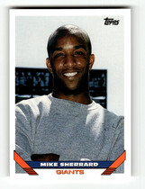 1993 Topps Base Set #625 Mike Sherrard