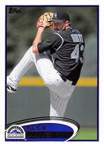 2012 Topps Base Set Series 2 #563 Alex White