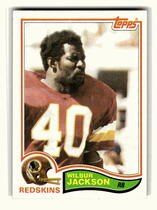 1982 Topps Base Set #512 Wilbur Jackson