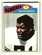 1977 Topps Base Set #28 Rufus Mayes