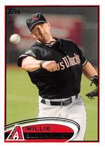 2012 Topps Base Set Series 2 #515 Willie Bloomquist