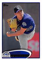 2012 Topps Base Set Series 2 #496 Jorge De La Rosa