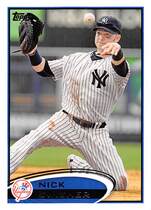 2012 Topps Base Set Series 2 #488 Nick Swisher