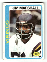 1978 Topps Base Set #343 Jim Marshall