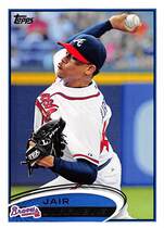 2012 Topps Base Set Series 2 #447 Jair Jurrjens