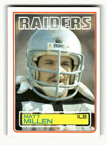 1983 Topps Base Set #305 Matt Millen