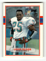 1989 Topps Traded #15 Louis Oliver