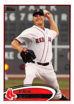 2012 Topps Base Set Series 1 #318 Erik Bedard