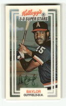 1983 Kelloggs Base Set #29 Don Baylor