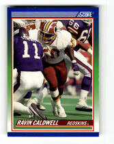 1990 Score Base Set #362 Ravin Caldwell