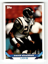 1993 Topps Base Set #553 David Richards