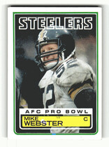 1983 Topps Base Set #368 Mike Webster