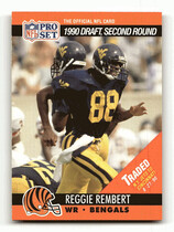 1990 Pro Set Base Set #697 Reggie Rembert