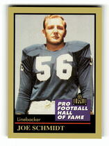 1991 ENOR Pro Football HOF #126 Joe Schmidt