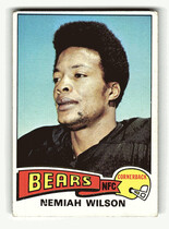 1975 Topps Base Set #252 Nemiah Wilson